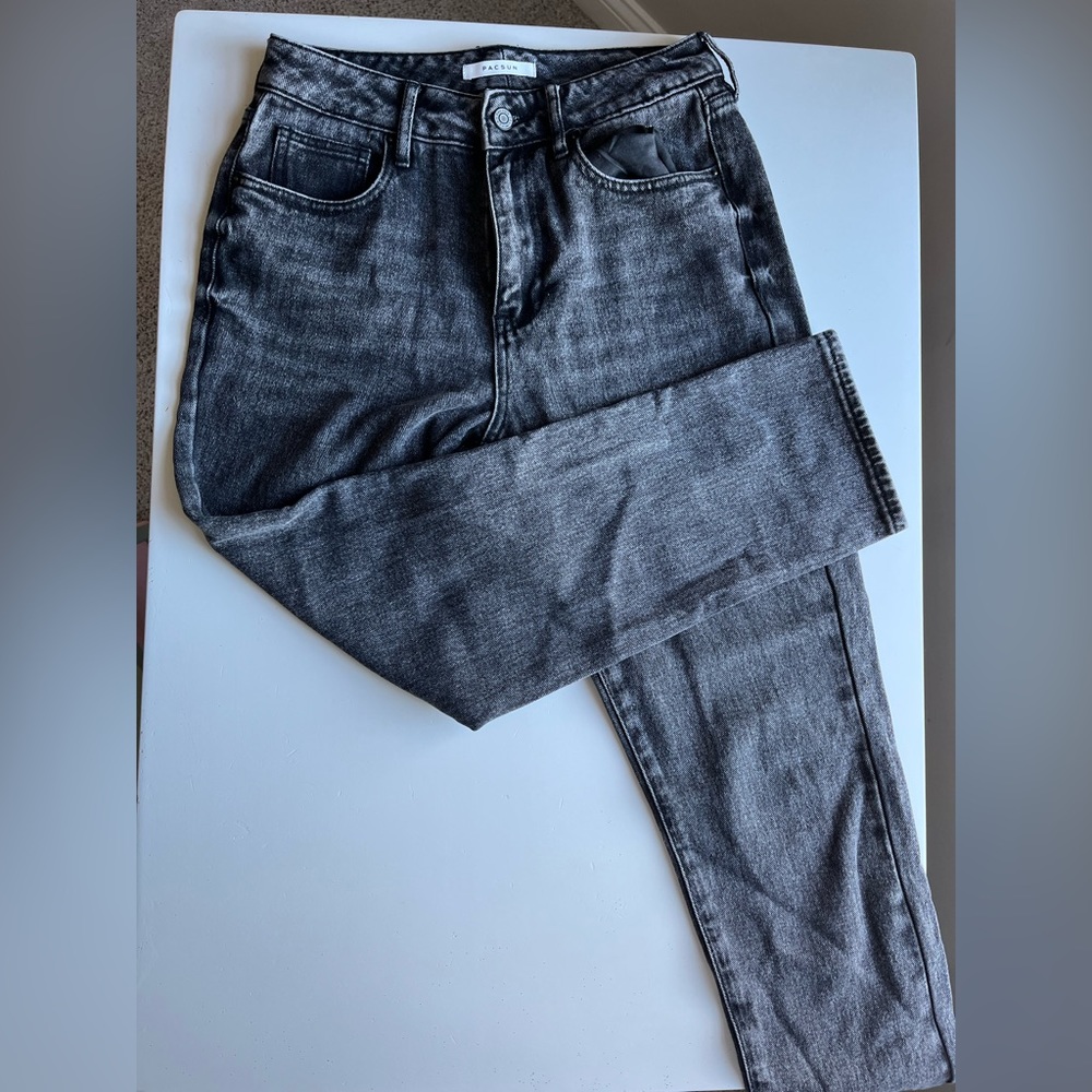 Distressed Black PacSun Jeans